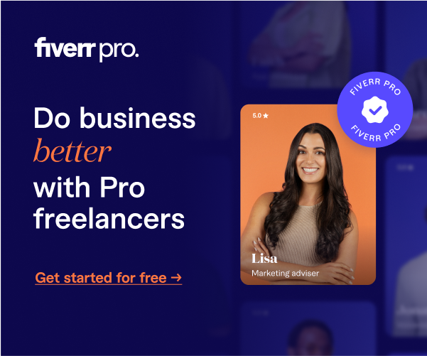 Fiverr Pro — Do business better with Pro freelancers